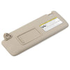 Toyota Highlander Beige Car Sun Visor Left (2004-2007)