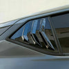 Nissan Kicks Glossy Black Side Vent Scoop Louver Cover Trim (2017–2024)