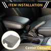 Ford F-150 (2015-2020) Microfiber Leather Grey Console Lid Armrest Cover