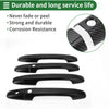 Honda Odyssey Carbon Fiber Black Door Handle Cover Trim (2015-2022)