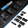 Mercedes-Benz Car Front Door Armrest Window Switch Button Covers Set