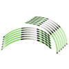KAWASAKI NINJA 1000 250 300 17" Rim Stripes Wheel Tape Decals Green (2011-2023)