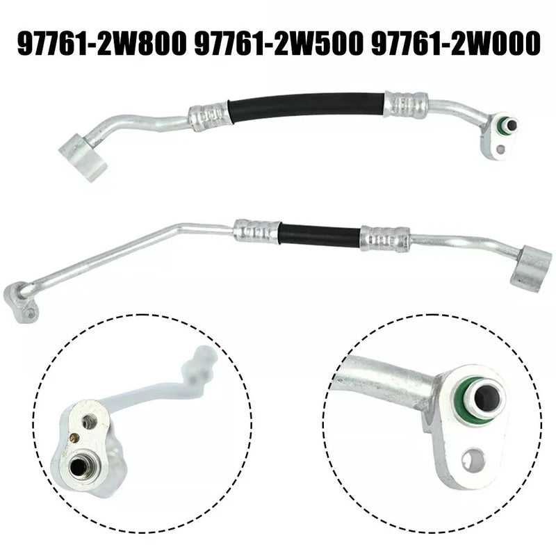 Hyundai Santa Fe Sport AC Pipe Tube Silver (2013–2018)