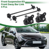 Toyota RAV4 4pcs Front Suspension Sway Bar Link Lower Ball Joint
