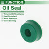 Oil Seal 5x14x6mm TPU High-Pressure Green 5 Pcs
