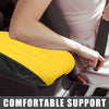 Dodge Charger (2015-2022) Black Yellow Car Center Console Armrest Pad Cover
