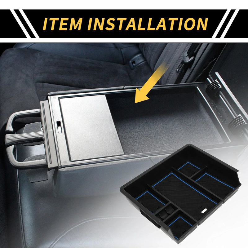 Chevy Silverado & GMC Sierra Center Console Organizer Box Tray (2014-2023)
