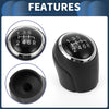 Suzuki SX4 S-Cross (2016-2021) Black 6 Speed Manual Gear Shift Knob