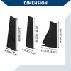 Honda HR-V (2023-2024) Black 6 Pcs Door Pillar Window Trim