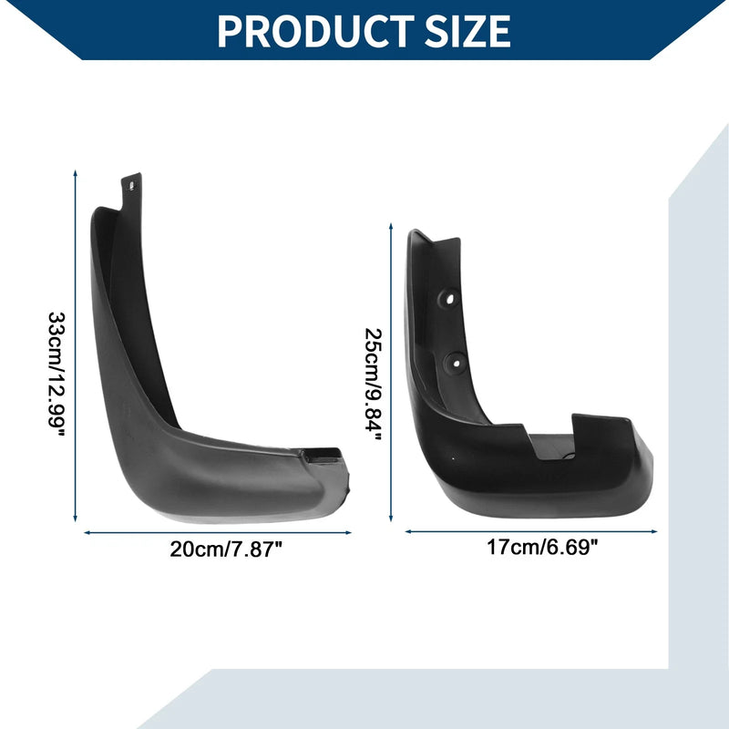 Honda Fit Hatchback Mud Flaps Splash Guards 2 x Front & Rear (2008-2010)