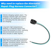 Chevy / Chrysler / Dodge Alternator Repair Plug Harness Connector