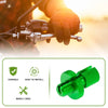 Motorcycle Cable Adjuster Screw 4x Aluminum Green
