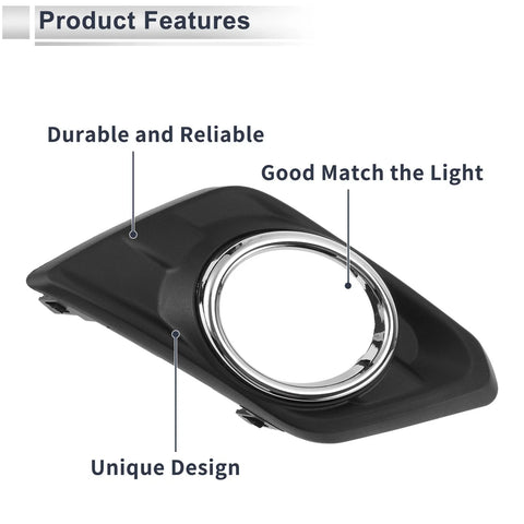 Nissan Rogue Front Right Fog Light Grill (2014-2016)