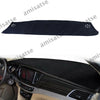 Tesla Model 3 (2017-2019) Black Carpet Cover Pad Dashboard Mat