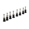 Harley 8PCS Headlight Bucket Nacelle Well Nut Kit