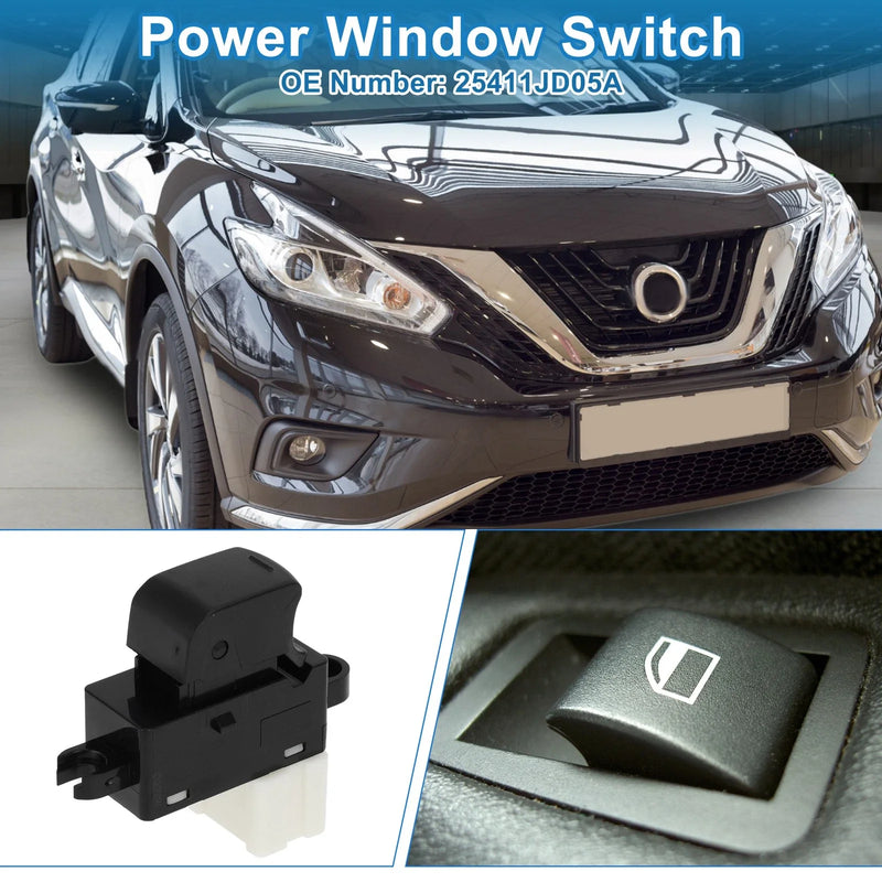 Nissan Murano Passenger Side Power Window Switch (2011-2014)