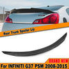 Infiniti G37 / Q40 / Q60 (2008-2015) Carbon Look Rear Boot Spoiler Lip