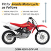 Honda XR80R XR100R CRF80F CRF100F Rear Wheel Axle Bolt & Nut