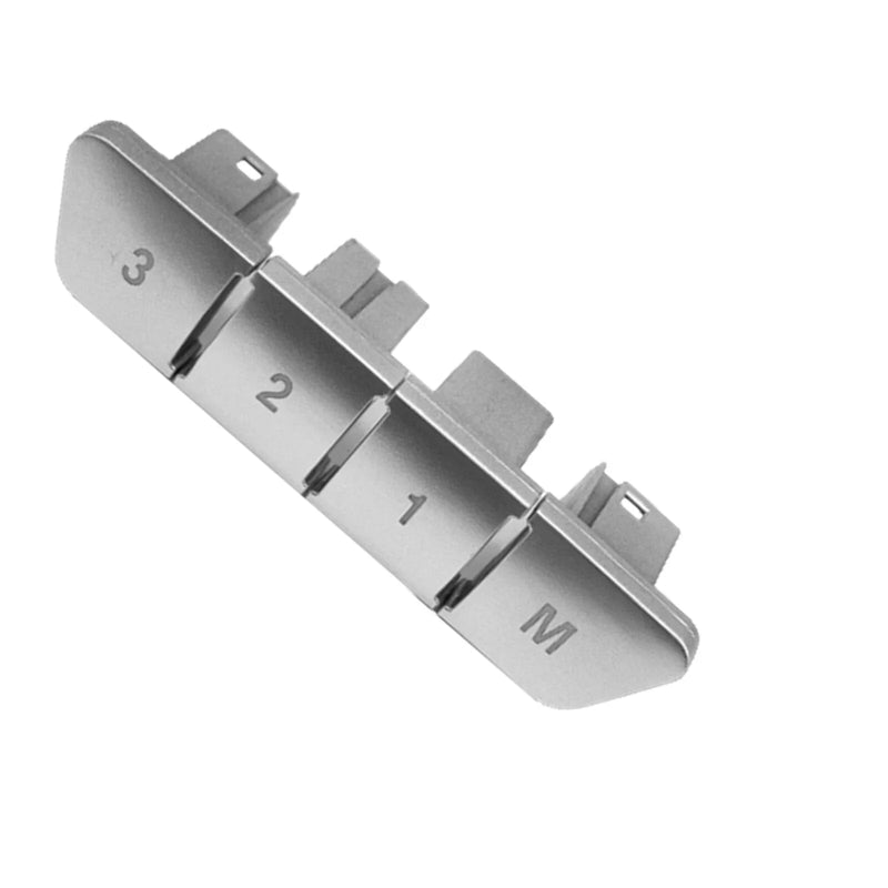 Mercedes Benz SLK Class Silver Right Seat Control Switch Cap (2011-2015)