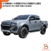 Isuzu D-Max X-Terrain LS-U Matte Black Wheel Arch Flares (2024-2025)