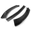 Ford Mustang Black Front Bumper Lip Chin Spoiler (2015-2017)