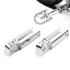 Harley Sportster, Softail, Dyna, Touring 2 x Male Mount Foot Peg Extensions