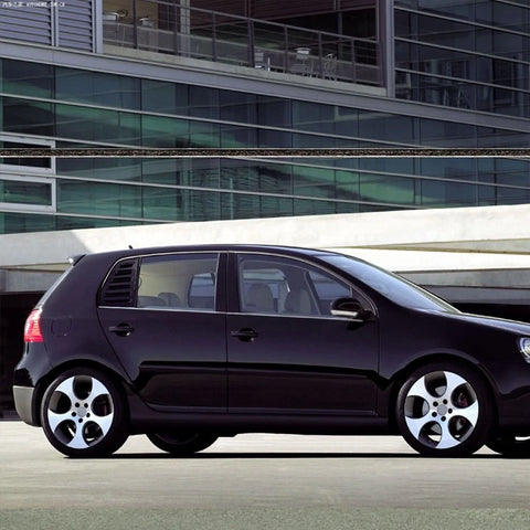 Volkswagen Golf MK5 2 x Rear Side Window Louver Covers (2003-2009)