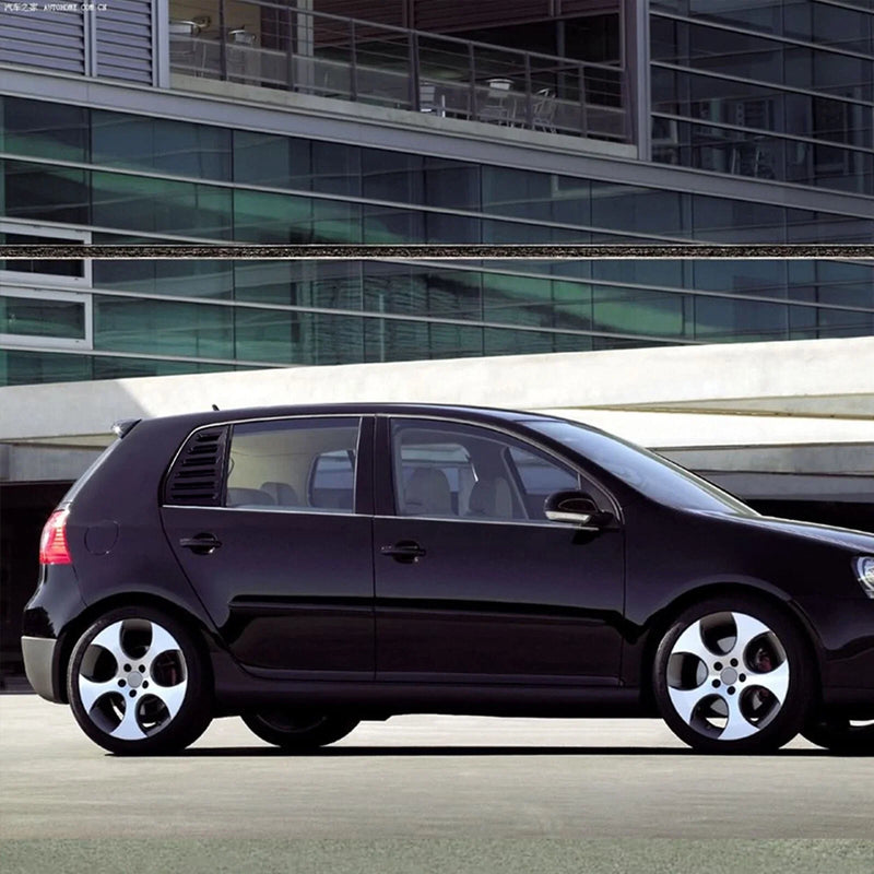 Volkswagen Golf MK5 2 x Rear Side Window Louver Covers (2003-2009)