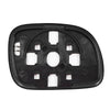 Dodge Caravan Left Side Heated Rearview Mirror Glass with Backing Plate