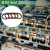 Oil Seal / 28x35x4mm / Seal Ring FKM Brown 5 Pcs