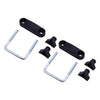 Car Van Roof Rack Bracket Universal Roof Box Mounting U-Bolts (N/A)