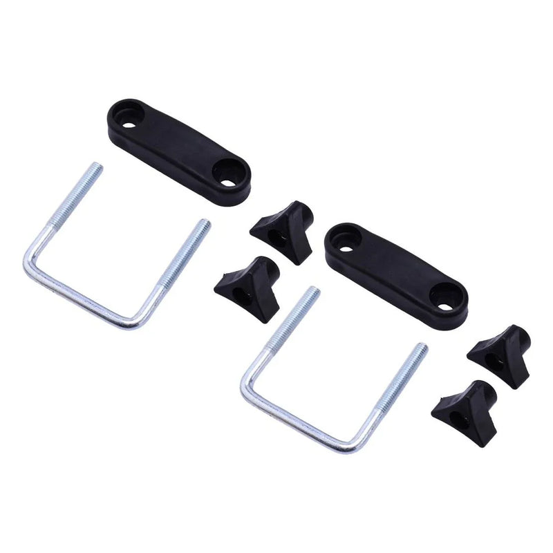 Car Van Roof Rack Bracket Universal Roof Box Mounting U-Bolts (N/A)