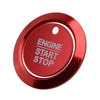 Ford F150 One Button Start Switch Cover 2 x Aluminum Alloy Red (2017-2020)
