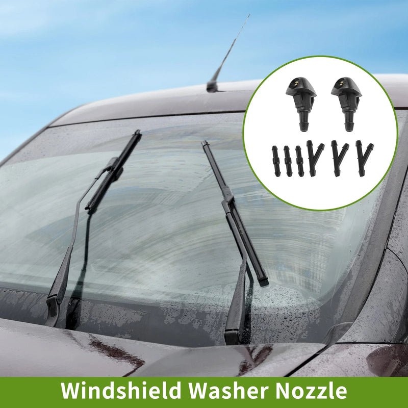 Honda Windshield Washer Nozzle w/ Hose Connector