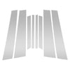 BMW X6 (2002-2013) Silver Tone 8 x Door Pillar Window Trim