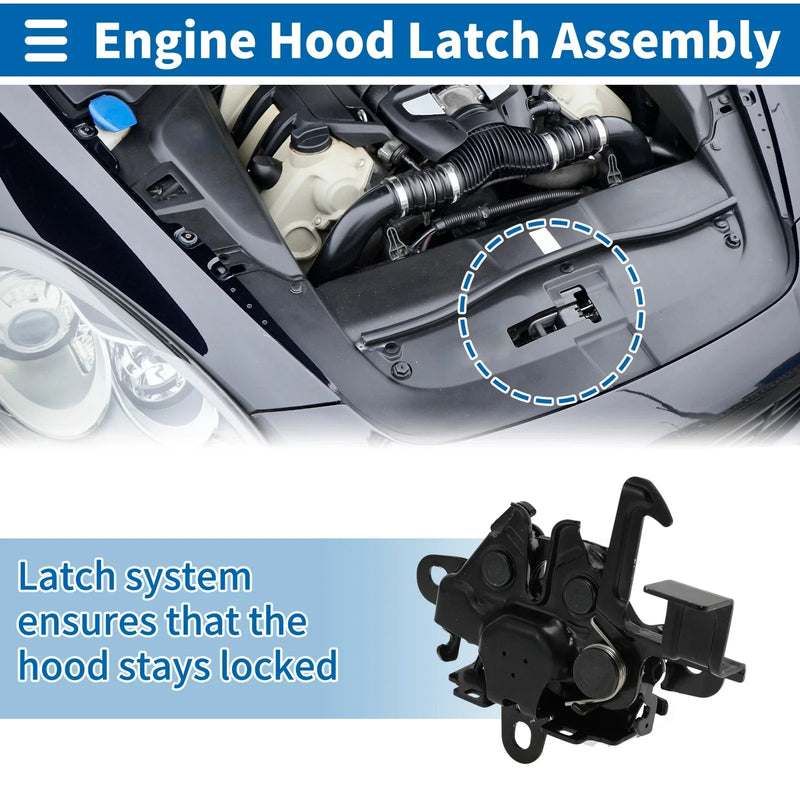 Toyota FJ Cruiser Hood Latch Assembly 1 Pcs (2007–2014)