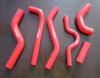 Kawasaki KX250F KXF250 Green Silicone Radiator Hose Kit (2007-2008)