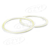 Car 12V-24V 90mm LED Halo Lamp Angel Eyes Fog Light