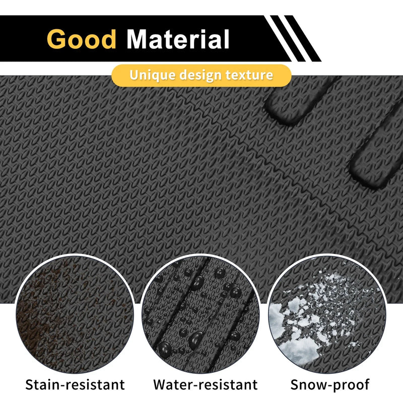 Ford Expedition (2018-2024) Stripe Pattern Cargo Liner Rear Trunk Mat