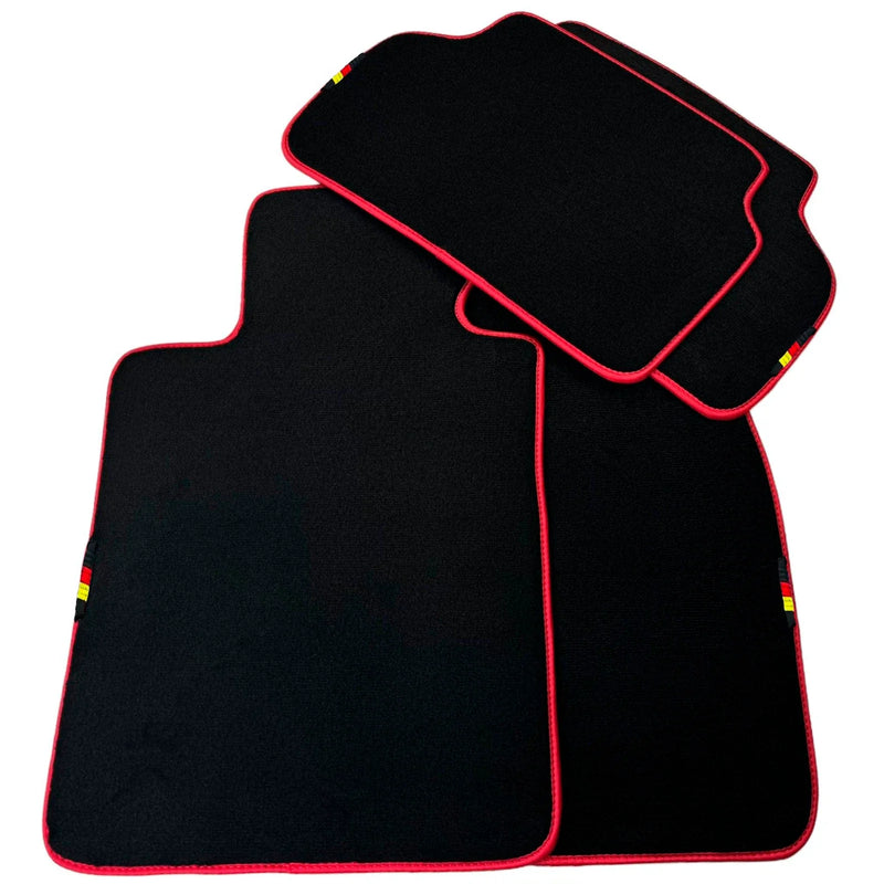 BMW 3 Series E30 Sedan 4-Door AutoWin Black Floor Mats (1982-1994)