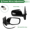 Toyota Corolla Right Side Door Mirror Manual Folding (2009–2013)