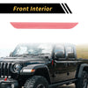 Jeep Wrangler JL JLU (2018-2024) Pink Passenger Side Seat Handle Trim