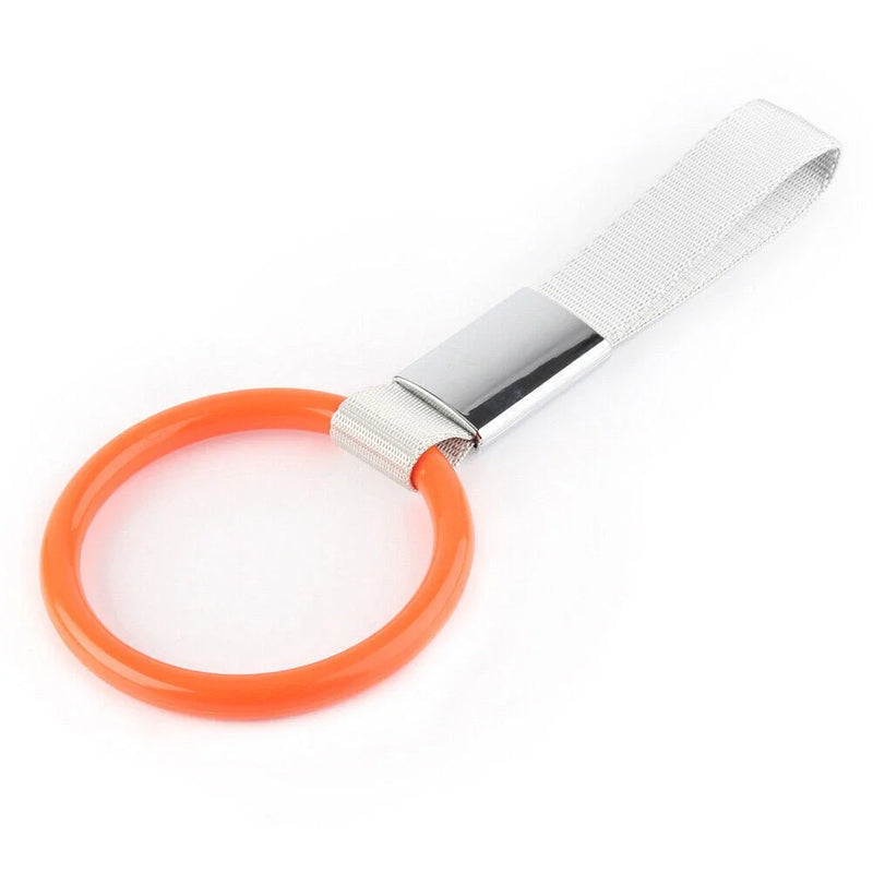 Subway Train & Bus Orange Round Tsurikawa Ring Handle Strap