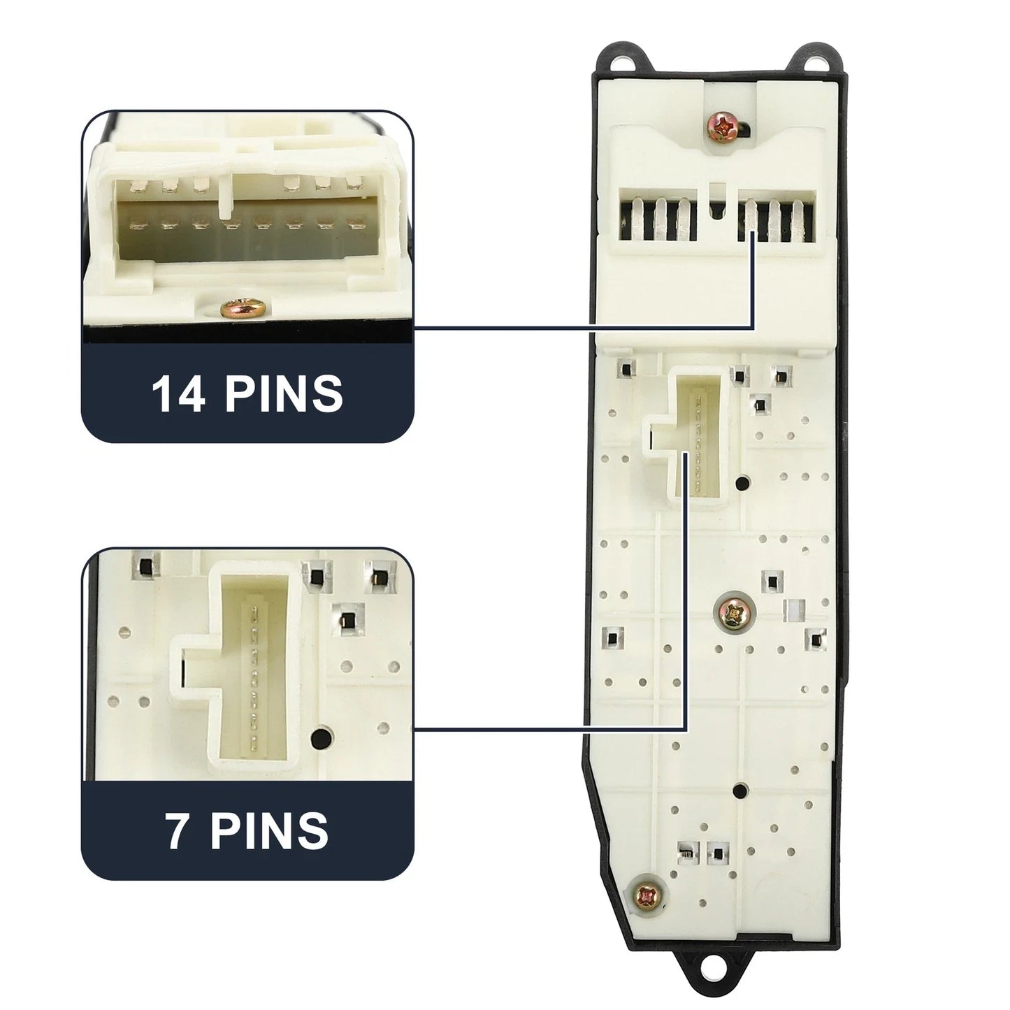 Front Right Power Window Switch for Toyota Land Cruiser (1998-2002)