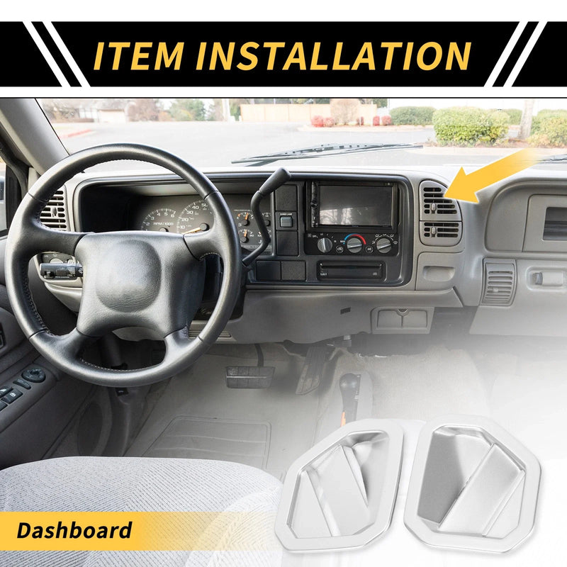 Toyota Tundra 1x Dashboard Side Air Vent AC Outlet Cover Trim (2022–2024)