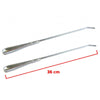Windshield Wiper Arm Chrome L+R (RHD Fits Mazda 1300 Familia Pickup 1991-90 D07