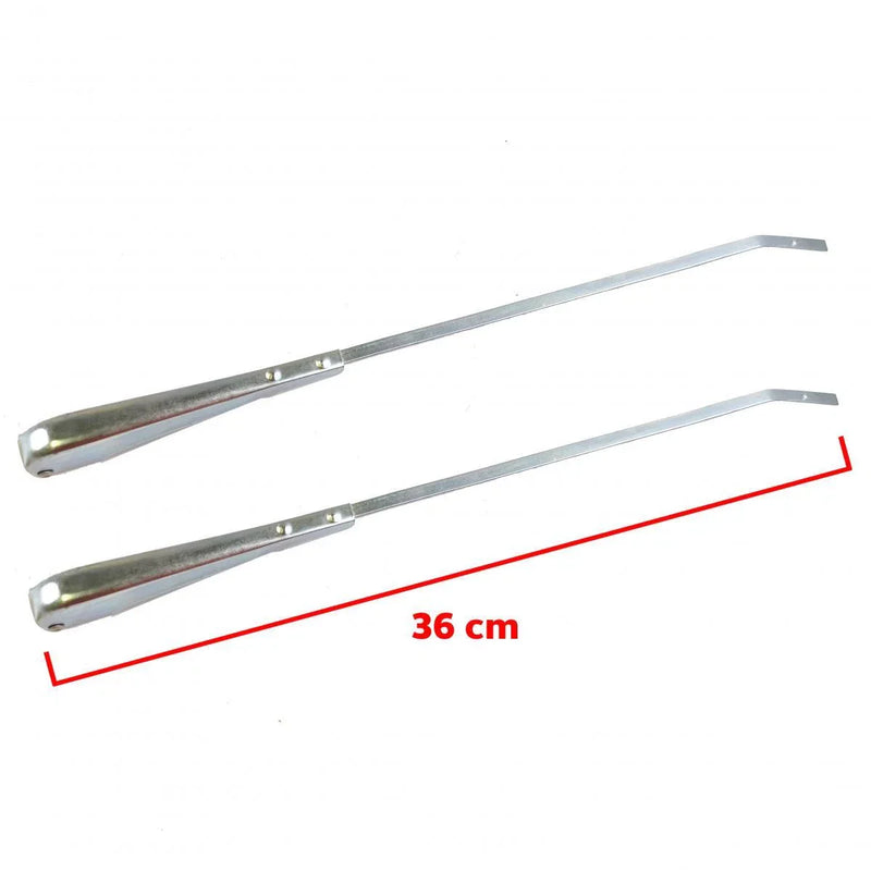 Windshield Wiper Arm Chrome L+R (RHD Fits Mazda 1300 Familia Pickup 1991-90 D07