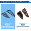 Toyota Corolla Air Condition Outlet Vent Trim Cover Frame Black