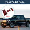 Ford Ranger (2024) Red 3 x Automatic Foot Accelerator Pedal Covers