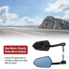 M6 Rear View Mirrors / 1 Set / Side Rearview Mirror Black Aluminum Alloy